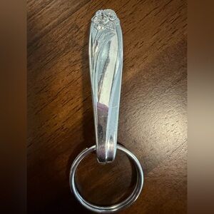 Daffodil Silverware Keychain